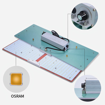 Quantum plate plant grow light 0-10V dimmer light grow light high power plant fill light